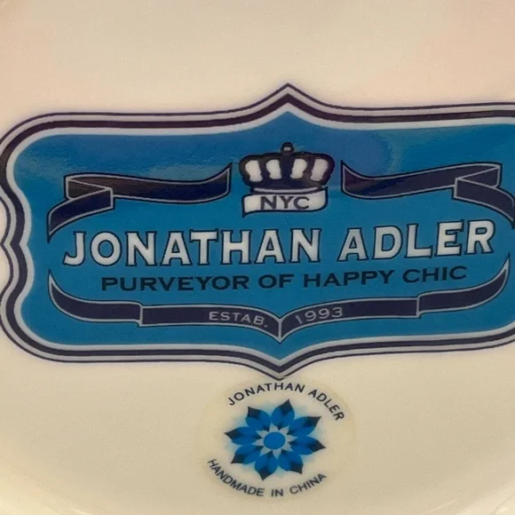 Jonathan Adler Happy Chic "Carbs" Ceramic Carnaby Canister Gasket Seal EUC - Picture 10 of 12